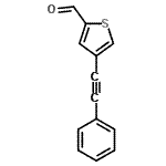 CAS#: 175203-58-4, 4-(Phenylethynyl)-2-Thiophenecarbaldehyde