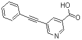 CAS 登录号：175203-69-7， 5-(2-苯基乙炔基)-3-吡啶羧酸