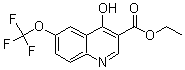 CAS 登录号：175203-85-7， 4-羟基-6-(三氟甲氧基)-3-喹啉羧酸乙酯