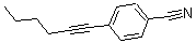 CAS#: 175203-91-5, 4-(1-Hexyn-1-Yl)-Benzonitrile