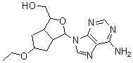 CAS#: 175203-92-6, 3-(6-Amino-9H-Purin-9-Yl)-5-Ethoxyhexahydro-1H-Cyclopenta[c]Furan-1-Methanol