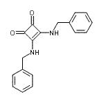 CAS 登录号：175204-25-8， 3,4-二(苄基氨基)-3-环丁烯-1,2-二酮