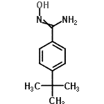 CAS#: 175204-39-4, N'-Hydroxy-4-(2-Methyl-2-Propanyl)Benzenecarboximidamide