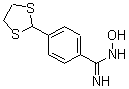 CAS 登录号：175204-51-0， 4-(1,3-二噻戊环-2-基)-N-羟基-苯甲脒
