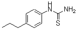 CAS 登录号：175205-18-2， N-(4-丙基苯基)-硫脲