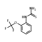CAS 登录号：175205-24-0， 1-[2-(三氟甲氧基)苯基]硫脲