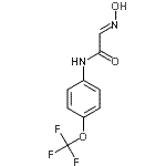 CAS 登录号：175205-25-1， (2E)-2-(羟基亚胺)-N-[4-(三氟甲氧基)苯基]乙酰胺