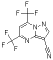 CAS 登录号：175276-40-1， 5,7-二(三氟甲基)-吡唑并[1,5-a]嘧啶-3-甲腈