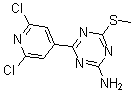 CAS#: 175276-44-5, 4-(2,6-Dichloro-4-Pyridinyl)-6-(Methylthio)-1,3,5-Triazin-2-Amine