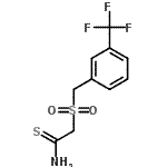 CAS 登录号：175276-83-2， 2-{[3-(三氟甲基)苄基]磺酰基}硫代乙酰胺