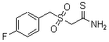 CAS 登录号：175276-88-7， 2-(4-氟苄基磺酰基)硫代乙酰胺