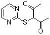 CAS#: 175277-25-5, 3-(2-Pyrimidinylthio)-2,4-Pentanedione