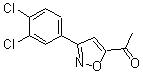 CAS 登录号：175277-36-8， 1-[3-(3,4-二氯苯基)-5-异恶唑基]-乙酮