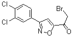 CAS 登录号：175277-38-0， 2-溴-1-[3-(3,4-二氯苯基)-5-异恶唑基]-乙酮
