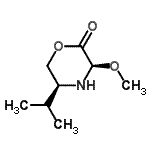 CAS#: 175416-56-5, (3R,5S)-5-Isopropyl-3-Methoxy-2-Morpholinone