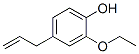 CAS 登录号：1755-54-0， 2-乙氧基-4-(2-丙烯-1-基)-苯酚