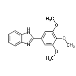 CAS 登录号：175714-45-1， 2-(3,4,5-三甲氧基苯基)-1H-苯并咪唑