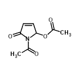 CAS 登录号：175796-29-9， 1-乙酰基-5-氧代-2,5-二氢-1H-吡咯-2-基乙酸酯