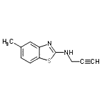 CAS#: 175841-12-0, 5-Methyl-N-(2-Propyn-1-Yl)-1,3-Benzothiazol-2-Amine