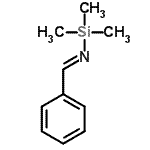 CAS 登录号：17599-61-0， (E)-1-苯基-N-(三甲基硅烷基)甲亚胺