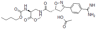 CAS 登录号：176022-59-6， 罗昔非班乙酸盐