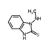 CAS#: 176102-00-4, 1-(Methylamino)-1,3-Dihydro-2H-Benzimidazole-2-Thione