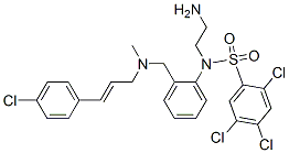 CAS 登录号：176181-81-0， N-(2-氨基乙基)-2,4,5-三氯-N-[2-[[[(E)-3-(4-氯苯基)丙-2-烯基]-甲基氨基]甲基]苯基]苯磺酰胺