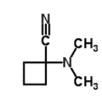 CAS 登录号：176445-74-2， 1-(二甲基氨基)环丁烷甲腈