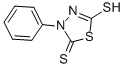 CAS 登录号：17654-88-5， 3-苯基-1,3,4-噻二唑烷-2,5-二硫酮