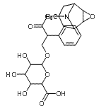 CAS 登录号：17660-02-5， 东莨菪碱beta-D-葡糖苷酸