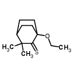 CAS 登录号：176724-25-7， 1-乙氧基-3,3-二甲基双环[2.2.2]辛烷-2-硫酮