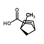 CAS 登录号：176774-74-6， (1S)-2-甲基双环[2.2.1]庚-5-烯-2-羧酸