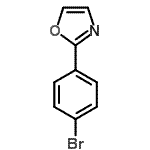 CAS 登录号：176961-50-5， 2-(4-溴苯基)-1,3-恶唑