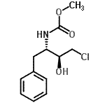 CAS 登录号：176972-62-6， 甲基[(2S,3S)-4-氯-3-羟基-1-苯基-2-丁烷基]氨基甲酸酯