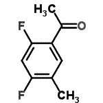 CAS#: 177211-27-7, 1-(2,4-Difluoro-5-Methyl-Phenyl)Ethanone