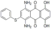 CAS#: 17727-74-1, 1,4-Diamino-5,8-Dihydroxy-2-(Phenylthio)Anthraquinone