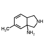CAS#: 177337-05-2, 5-Methyl-1,2,3,7a-tetrahydro-3aH-isoindol-3a-amine