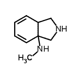 CAS#: 177337-08-5, N-Methyl-1,2,3,7a-tetrahydro-3aH-isoindol-3a-amine