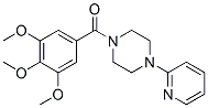 CAS 登录号：17766-77-7， 1-(2-吡啶基)-4-(3,4,5-三甲氧基苯甲酰基)哌嗪