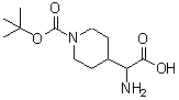 CAS#: 177702-21-5, Amino(1-{[(2-Methyl-2-Propanyl)Oxy]Carbonyl}-4-Piperidinyl)Acetic Acid