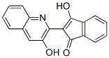CAS 登录号：17772-51-9， 3-羟基-2-(3-羟基-2-喹啉基)-1H-茚-1-酮