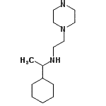 CAS 登录号：177721-80-1， 1-环己基-N-[2-(1-哌嗪基)乙基]乙胺