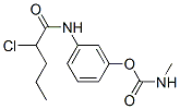 CAS 登录号：17795-78-7， 2-氯-N-[3-(N-甲基氨基甲酰氧基)苯基]戊酰胺