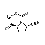 CAS#: 177950-86-6, Methyl (2S,5S)-2-Cyano-5-Formyl-1-Pyrrolidinecarboxylate