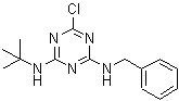 CAS 登录号：177962-28-6， N-苄基-6-氯-N'-(2-甲基-2-丙基)-1,3,5-三嗪-2,4-二胺