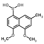 CAS 登录号：177971-27-6， (4,5-二甲氧基-7-甲基-1-萘基)硼酸