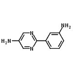 CAS 登录号：17802-58-3， 2-(3-氨基苯基)-5-嘧啶胺