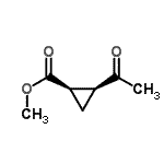 CAS#: 178033-26-6, Methyl (1R,2S)-2-Acetylcyclopropanecarboxylate