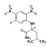 CAS 登录号：178065-29-7， N<sup>2</sup>-(5-氟-2,4-二硝基苯基)亮氨酰胺