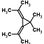 CAS 登录号：1781-49-3， 2,3-二异亚丙基-1,1-二甲基环丙烷